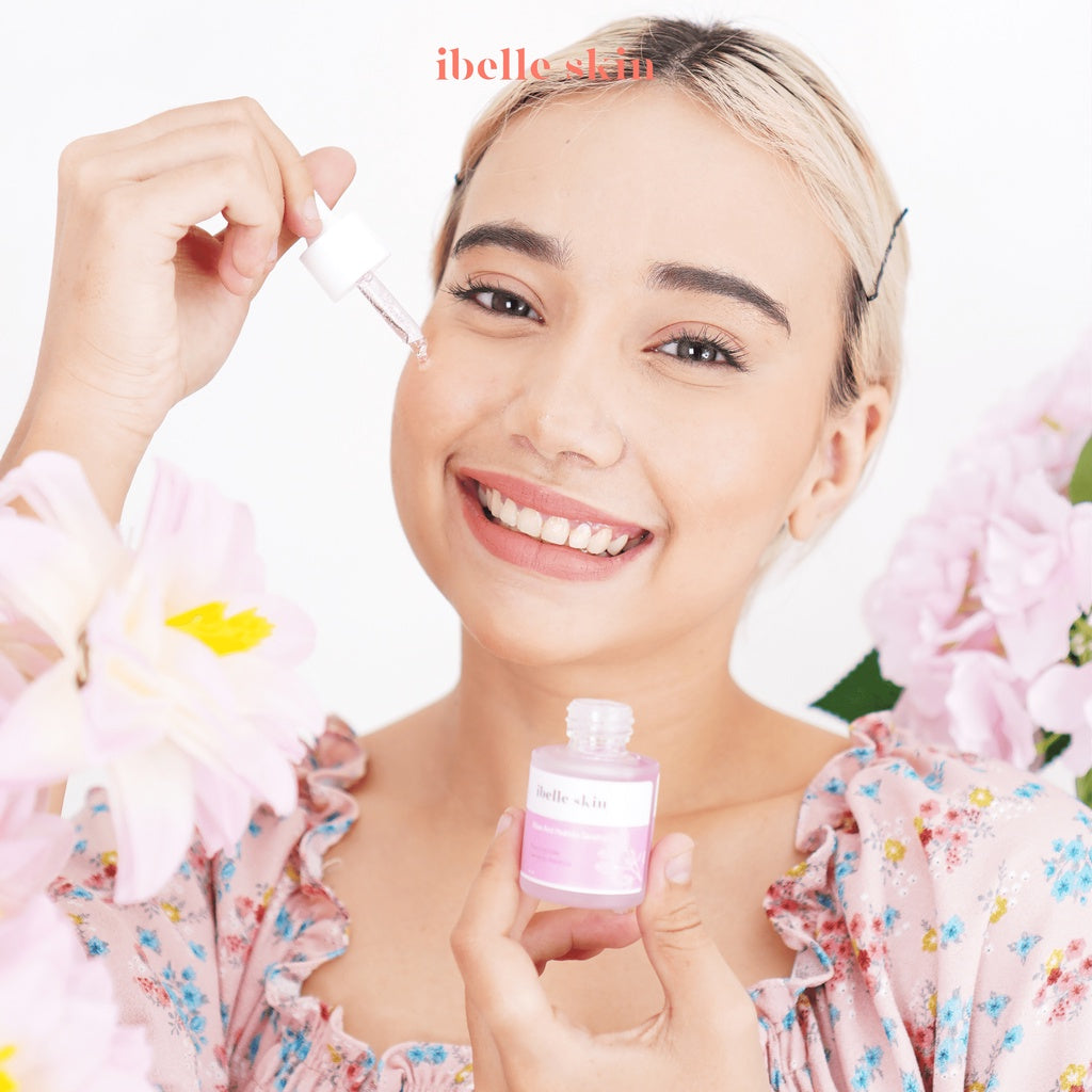 PAKET A IBELLE SKIN (Glow and Hydrate Serum + Night Crystal Gel)